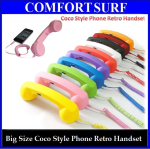 Big Size Fashionable Creative Coco Style Phone Retro Handset for Smartphone iPhone, iPad, Samsung, HTC etc